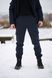 Мужские утепленные брюки Softshell в синем цвете 1589541305 фото 1