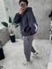 Чоловіче oversize худі на флісі у графітовому кольорі vfic2 фото 5