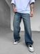 Мужские широкие джинсы Baggy в синем цвете df2254-23 фото 5