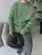 Мужской oversize свитер в зеленом цвете mr102 фото 7