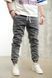 Мужские джинсы Jogger в сером цвете 30255 фото 1