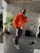 Мужская oversize куртка в оранжевом цвете k99.15 фото 3