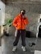 Мужская oversize куртка в оранжевом цвете k99.15 фото 4