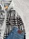 Мужская oversize рубашка в сером цвете r191 фото 2