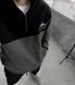 Мужской флисовый спортивный костюм в графитовом цвете grey2 фото 5