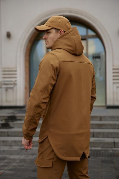 Мужская куртка Softshell в цвете хаки 1590399965 фото