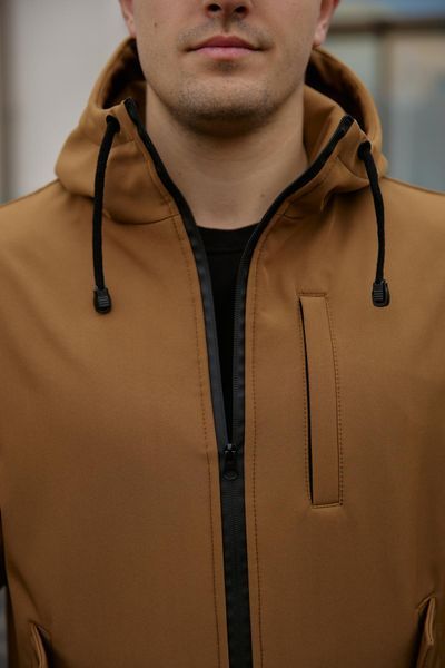 Мужская куртка Softshell в цвете хаки 1590399965 фото