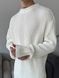 Мужской oversize свитер в белом цвете mr105 фото 4