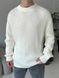 Мужской oversize свитер в белом цвете mr105 фото 2