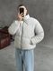 Мужской oversize пуховик в сером цвете curt1gr фото 2