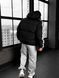Чоловіча oversize куртка у чорному кольорі dp21w фото 6