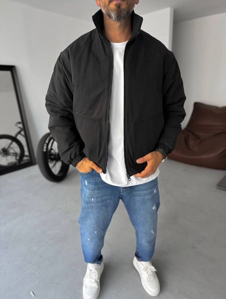 Мужская oversize куртка в черном цвете tt2440 фото