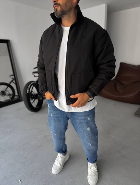 Мужская oversize куртка в черном цвете tt2440 фото