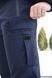 Мужские брюки Softshell на флисе в синем цвете 1589544223 фото 7