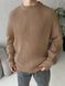 Мужской oversize свитер в коричневом цвете mr106 фото 1