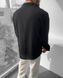 Мужская oversize рубашка в черном цвете gm901 фото 3