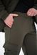 Мужские утепленные брюки Softshell в цвете хаки 1589541281 фото 5