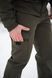 Мужские утепленные брюки Softshell в цвете хаки 1589541281 фото 4