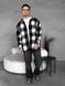Мужская oversize рубашка в клетку kl3v-S фото 5
