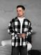 Мужская oversize рубашка в клетку kl3v-S фото 2
