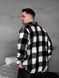 Мужская oversize рубашка в клетку kl3v-S фото 3