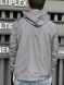 Мужская ветровка в сером цвете 715grey фото 6