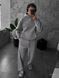 Мужской oversize спортивный костюм в сером цвете dzas3n фото 1