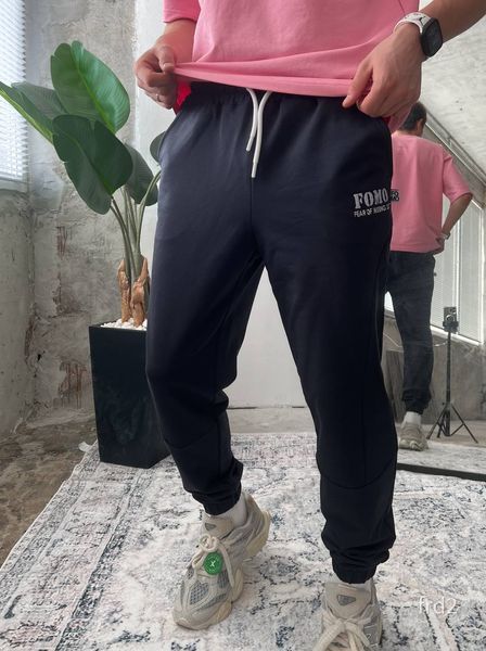 Мужские спортивные брюки в графитовом цвете frd2 фото