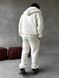 Чоловічий oversize спортивний костюм у білому кольорі kos22 фото 5