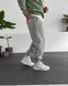 Мужские oversize спортивные брюки в сером цвете vz-sb204sil фото 2