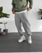 Мужские oversize спортивные брюки в сером цвете vz-sb204sil фото 1