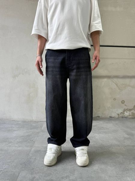 Мужские джинсы Baggy в черном цвете 3313k26v-29 фото