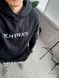 Мужской oversize костюм с принтом в графитовом цвете p23fhs2 фото 6