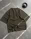Мужская oversize футболка в цвете хаки 24f7-Xs фото 4