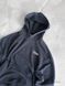 Чоловіче oversize худі з вишивкою у графітовому кольорі v5x2 фото 4