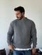 Чоловічий светр oversize у сірому кольорі gi148 фото 4