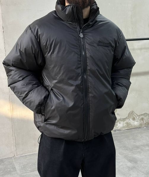 Мужская oversize куртка в черном цвете gi2260 фото