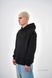 Чоловіче oversize худі у чорному кольорі x1_baza-Xs фото 2