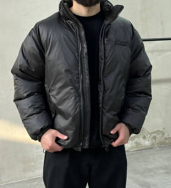 Мужская oversize куртка в черном цвете gi2260 фото