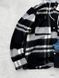 Мужская oversize рубашка в черном цвете rbk2 фото 3
