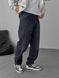 Мужские широкие джинсы Baggy в темно-сером цвете bg-100-600 фото 3