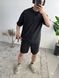 Мужской oversize костюм в черном цвете liam1 фото 5