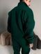 Чоловічий oversize костюм світшот+штани з принтом у зеленому кольорі kos59 фото 6