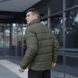 Чоловіча базова зимова куртка у кольорі хакі owku2686kh фото 3