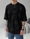 Мужская oversize футболка в черном цвете bz273 фото 1