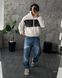 Мужской oversize бомбер с принтом в белом цвете ali8 фото 3