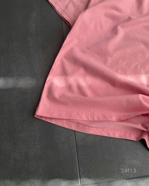 Мужская oversize футболка в розовом цвете 24f13-Xs фото