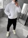 Мужская oversize куртка в белом цвете jr-kz01wht фото 2