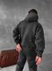 Чоловіче oversize худі в графітовому кольорі xu42 фото 2