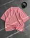 Мужская oversize футболка в розовом цвете 24f13-Xs фото 2